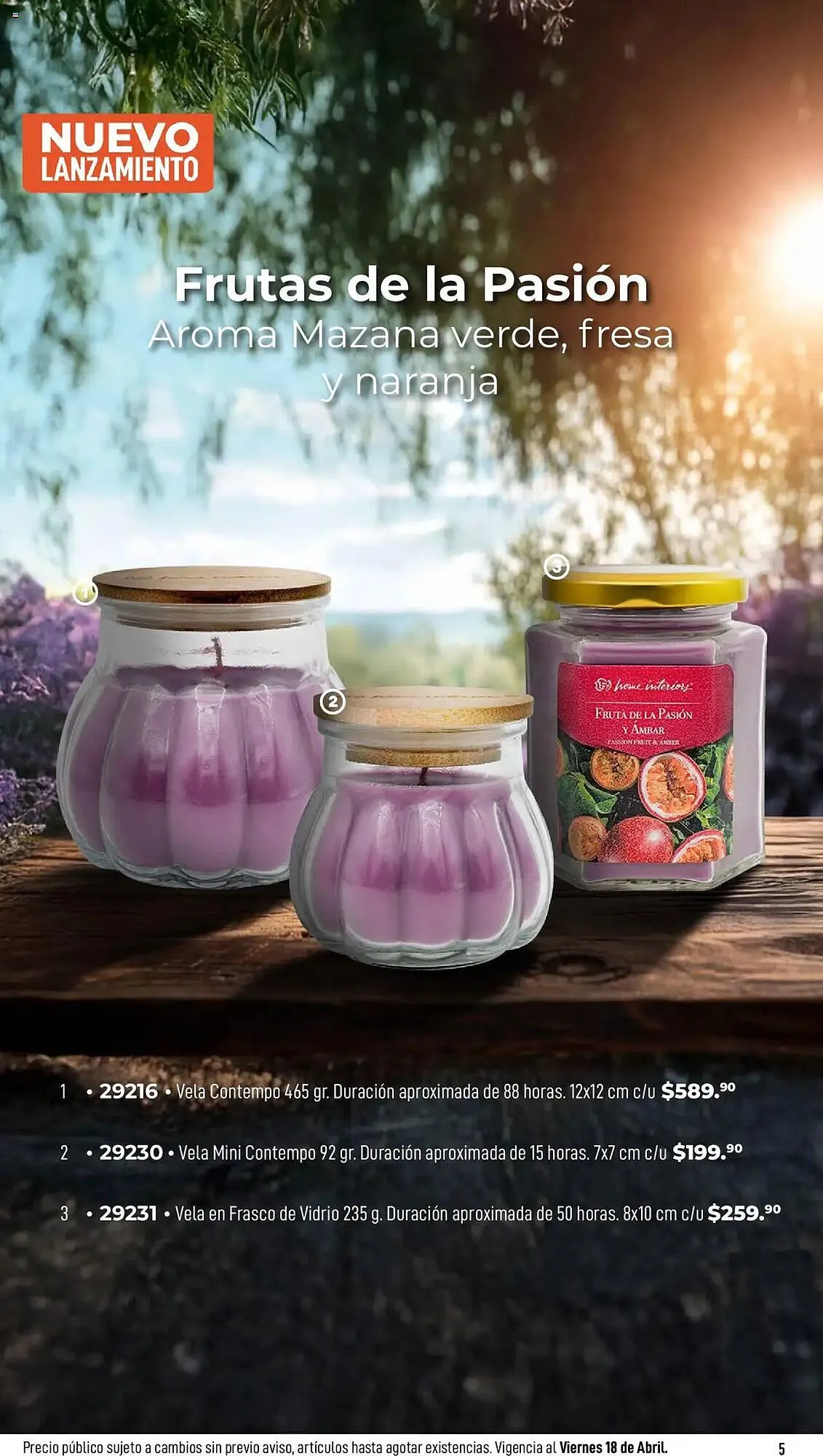 Catálogo de Catálogo Home Interiors 31 de marzo al 11 de abril 2025 - Pagina 5