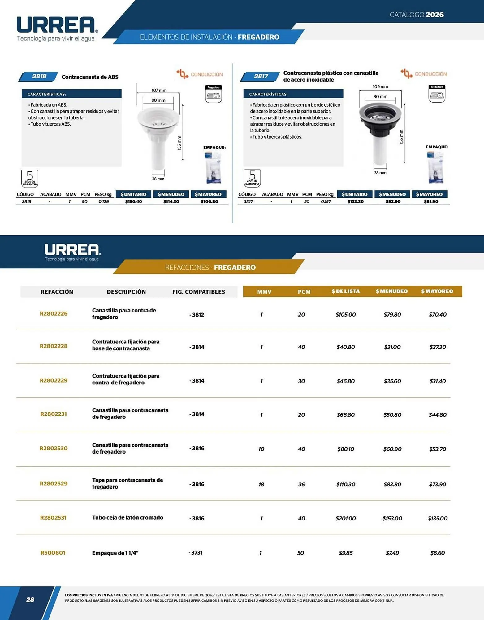 Catálogo de Catálogo Urrea 24 de abril al 31 de diciembre 2026 - Pagina 30