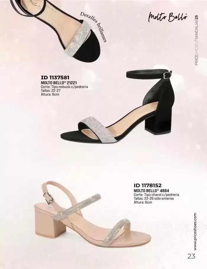 Catálogo de SANDALIAS | FIESTA Y VESTIR | 2025 | 1E 11 de marzo al 31 de agosto 2025 - Pagina 23