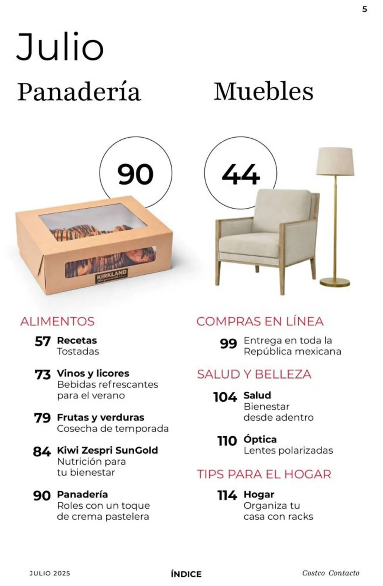 Catálogo de Catálogo Costco 1 de julio al 31 de julio 2025 - Pagina 5
