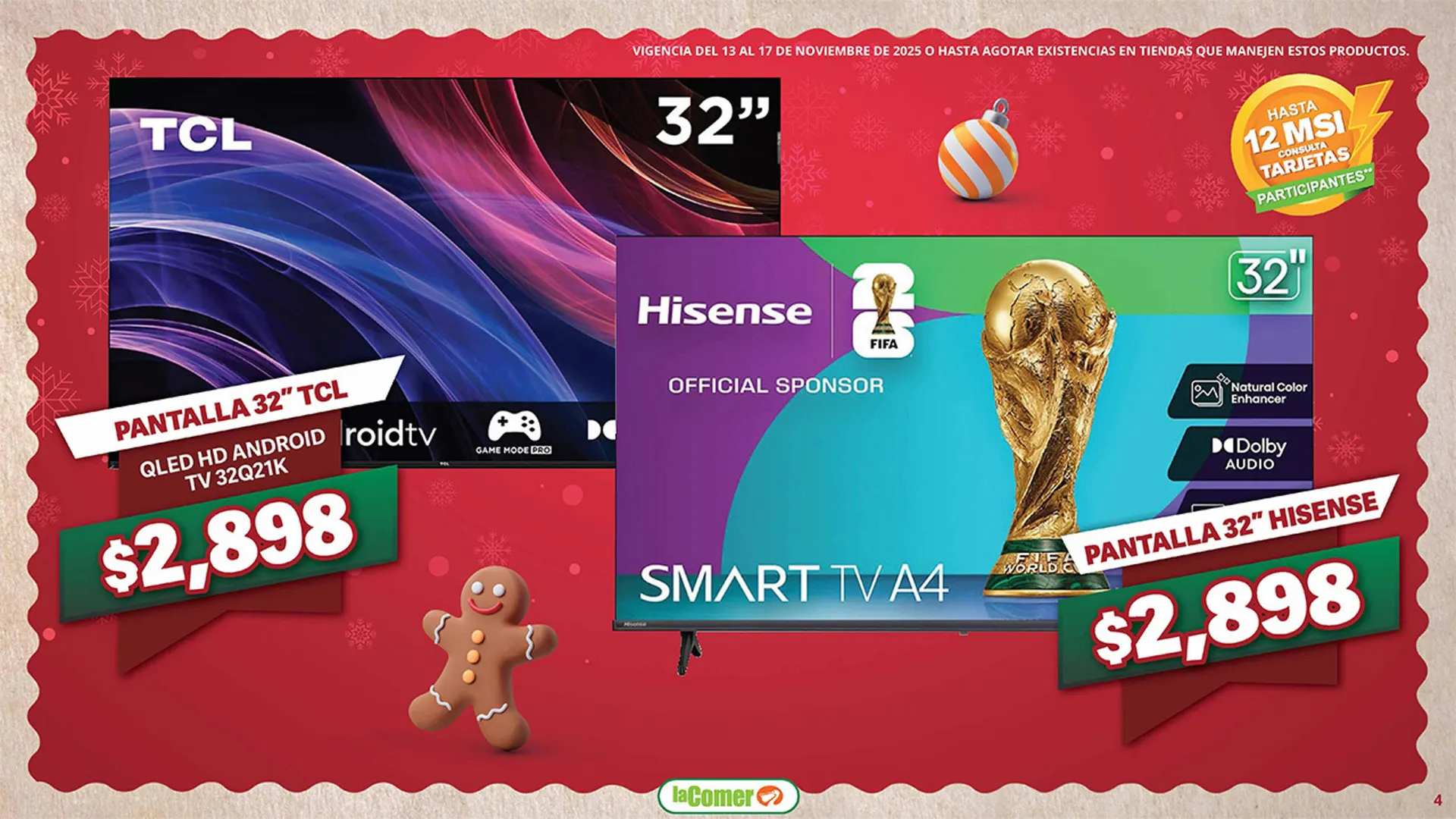 Catálogo de Folleto La Comer 13 de noviembre al 17 de noviembre 2025 - Pagina 4