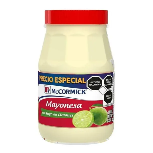 Mayonesa McCormick con limón 228 g