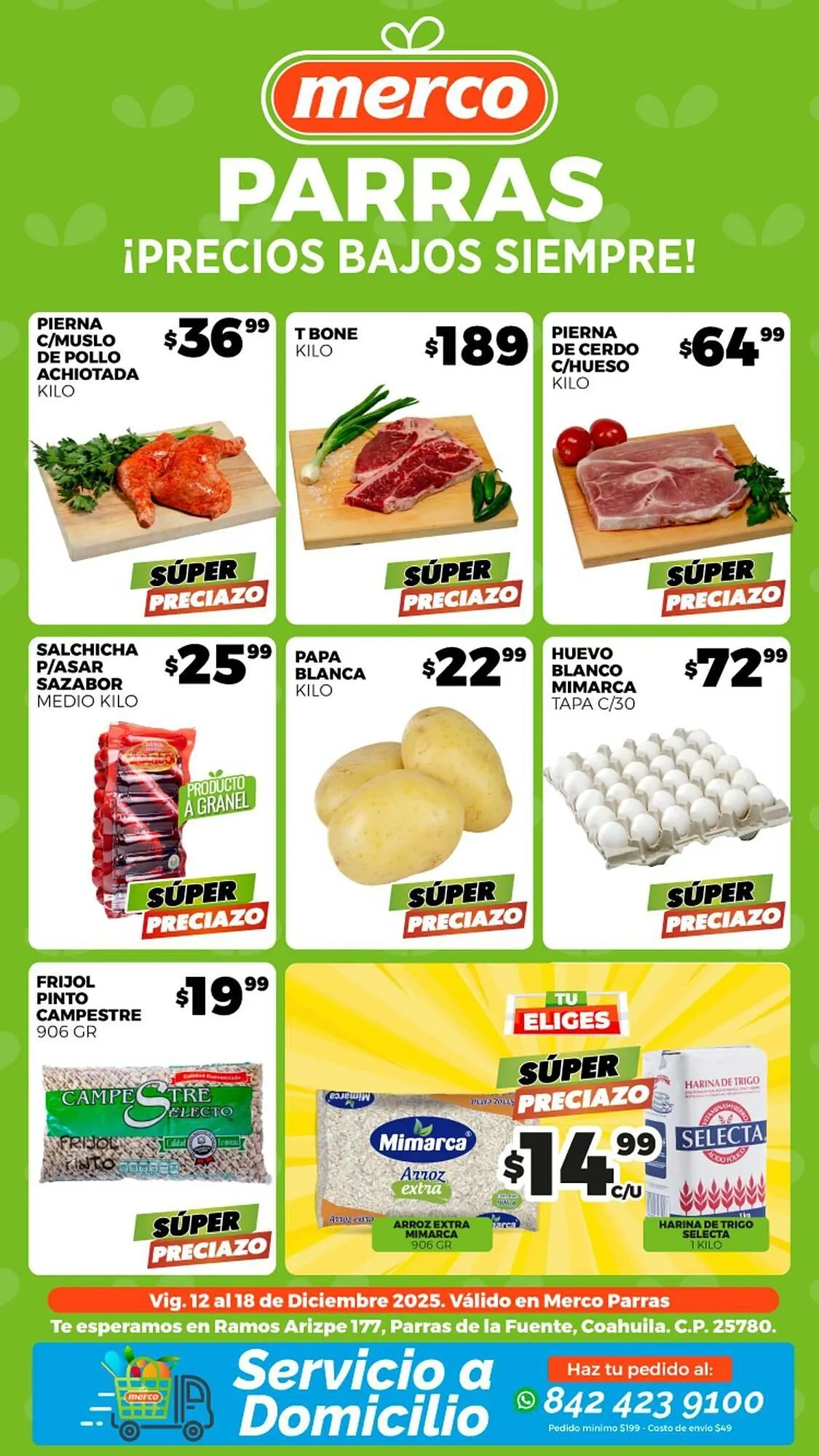 Catálogo de Folleto Merco 12 de diciembre al 18 de diciembre 2025 - Pagina 1