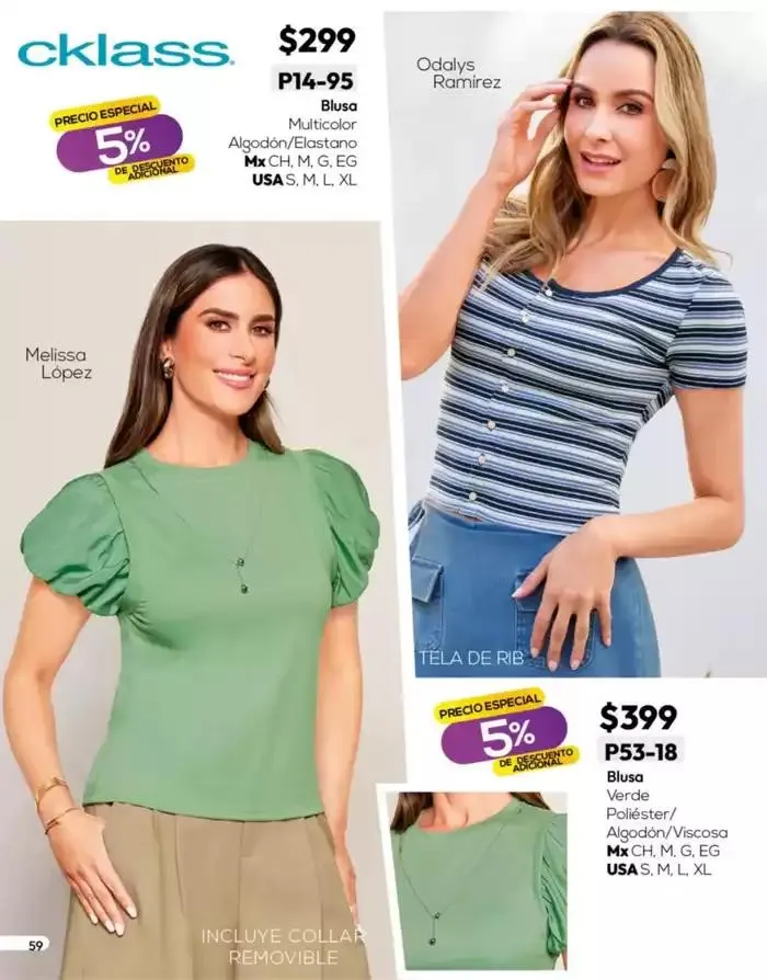 Catálogo de Catálogo Cklass Calzado Novedades de Verano 2025 México 28 de marzo al 27 de abril 2025 - Pagina 60