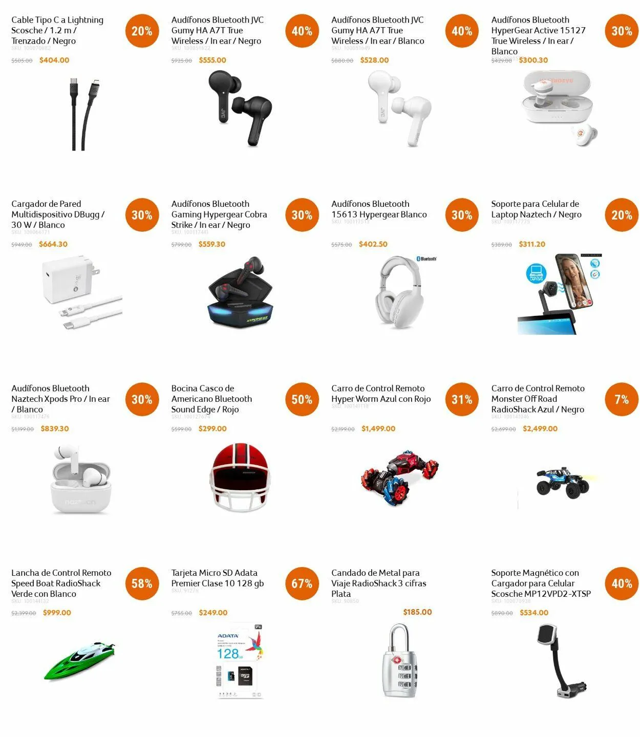 Catálogo de Radio Shack Oferta actual 16 de abril al 1 de mayo 2025 - Pagina 1