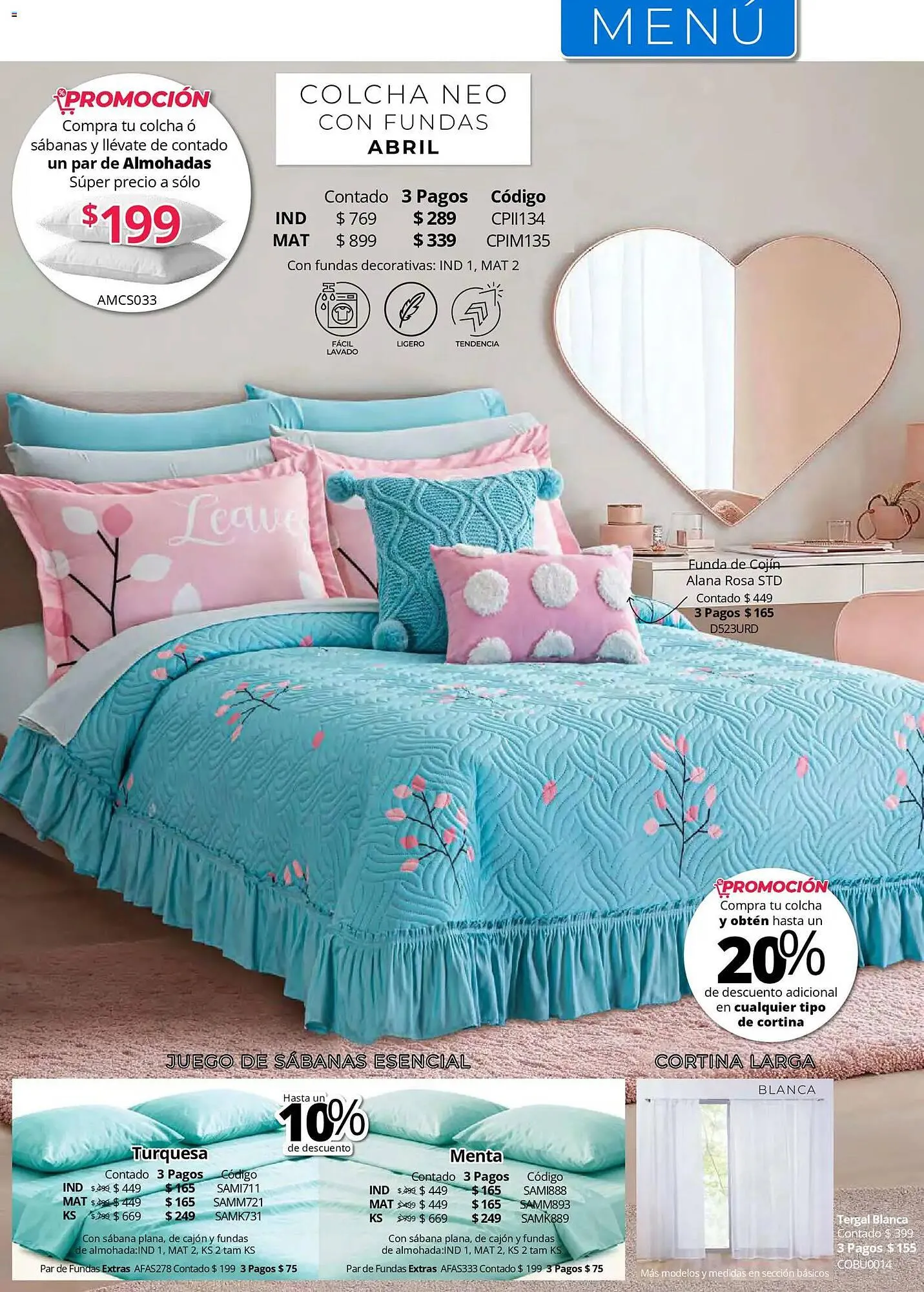 Catálogo de Catálogo Colchas Concord 1 de mayo al 1 de agosto 2026 - Pagina 114