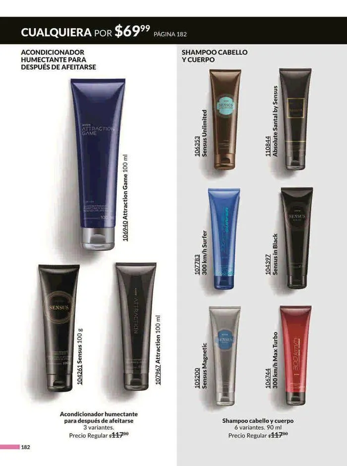 Catálogo de Avon COSMÉTICOS C15 14 de agosto al 18 de septiembre 2024 - Pagina 182