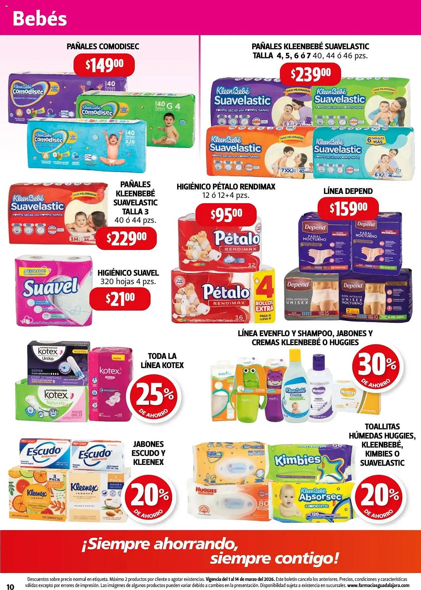 Catálogo de Folleto Farmacias Guadalajara 1 de marzo al 14 de marzo 2026 - Pagina 10