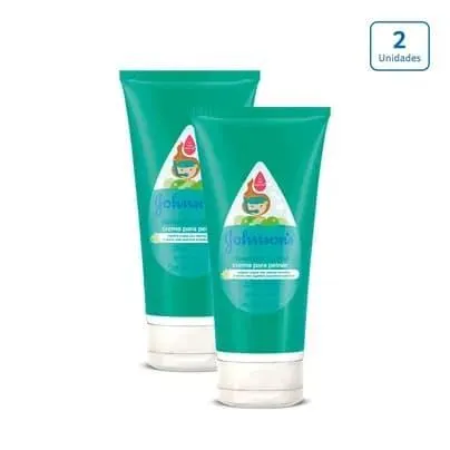 Crema para peinar Johnson’s Hidratación Intensa x 2 unds x 200ml c/u