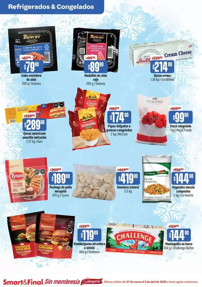 Catálogo de Ofertas Smart & Final 27 de marzo al 2 de abril 2025 - Pagina 6