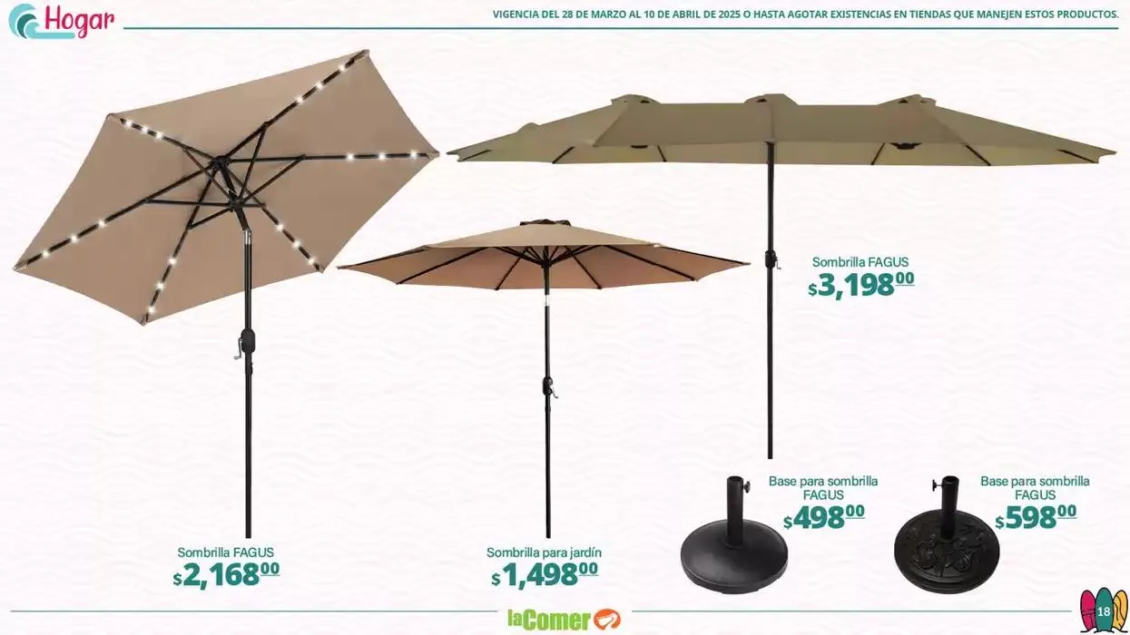 Catálogo de Catálogo La Comer 28 de marzo al 10 de abril 2025 - Pagina 18