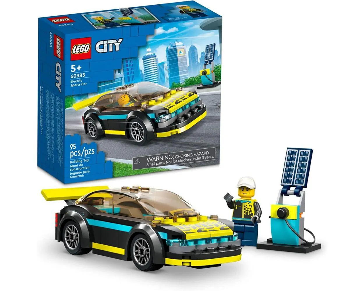 Lego City Auto Deportivo Electrico 60383