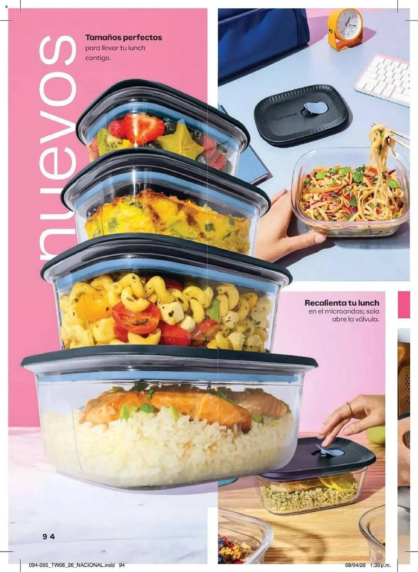Catálogo de Catálogo Tupperware 18 de mayo al 14 de junio 2026 - Pagina 94