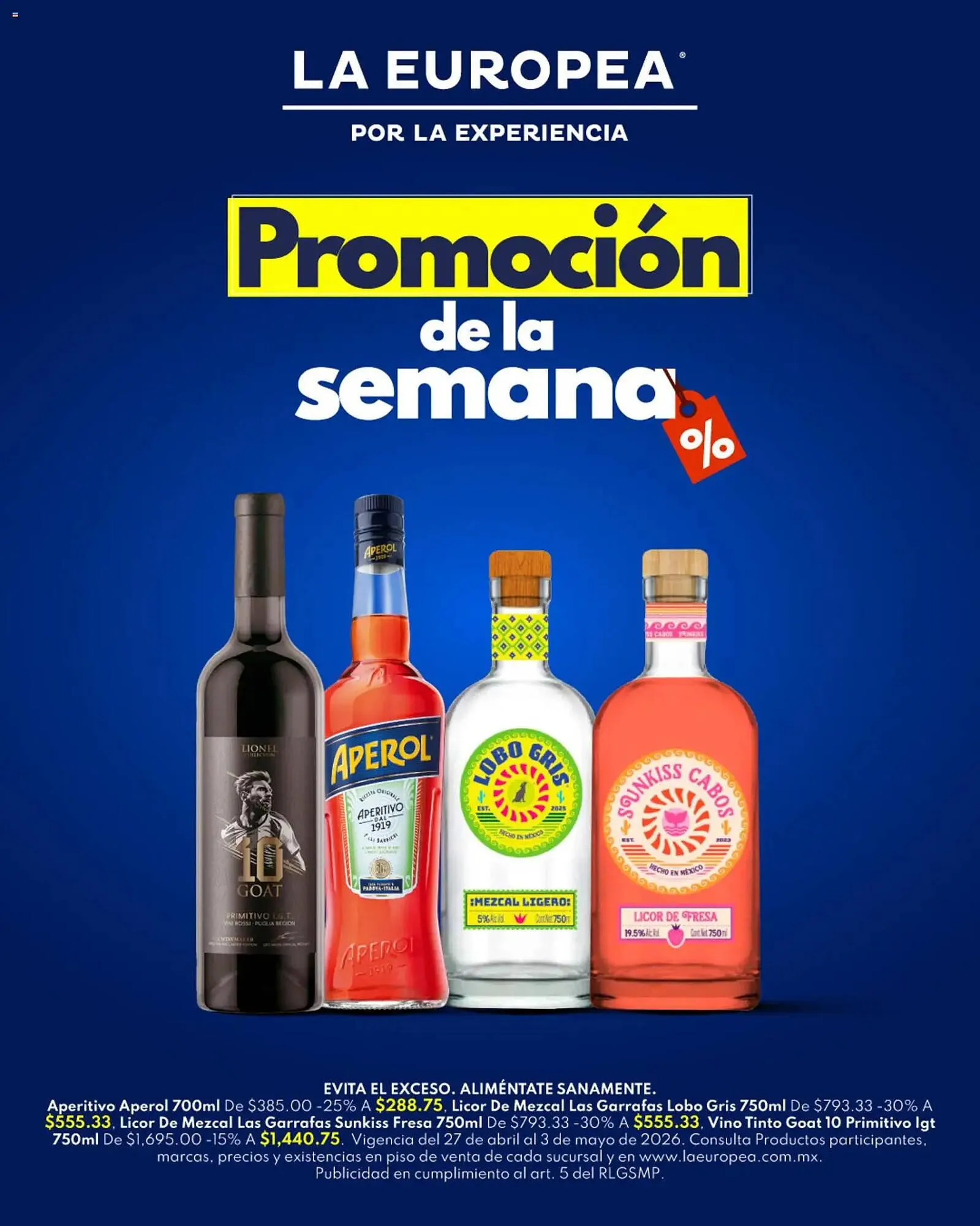 Catálogo de Catálogo La Europea 27 de abril al 3 de mayo 2026 - Pagina 1