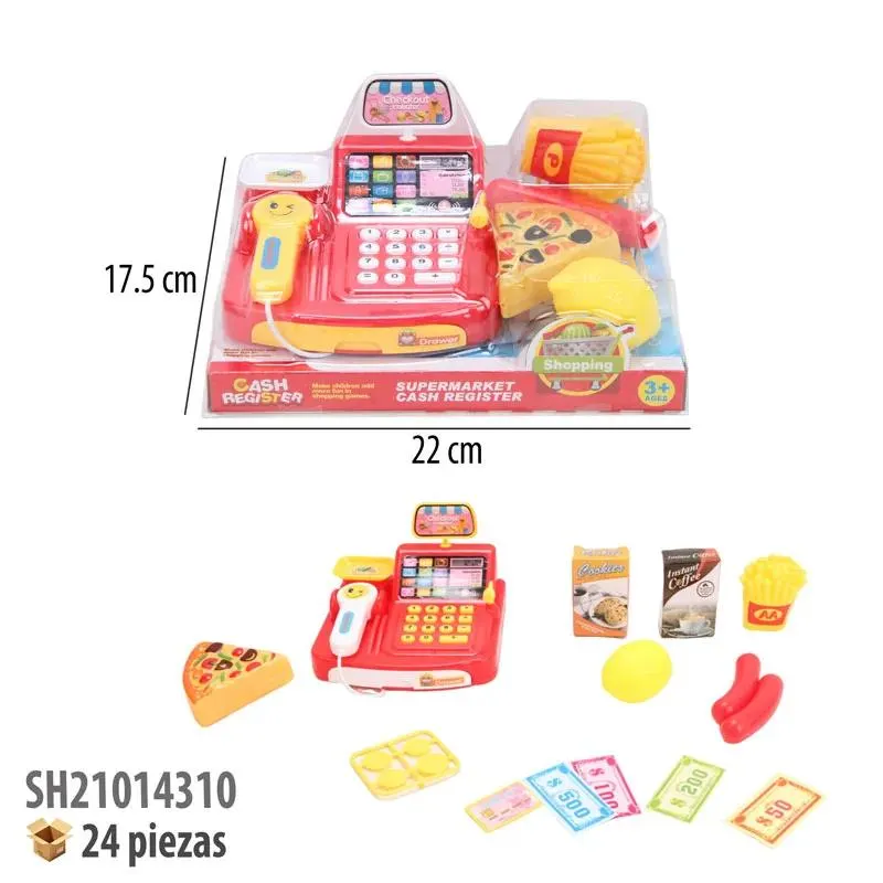 CAJA REGISTRADORA CON LUZ Y SONIDO
