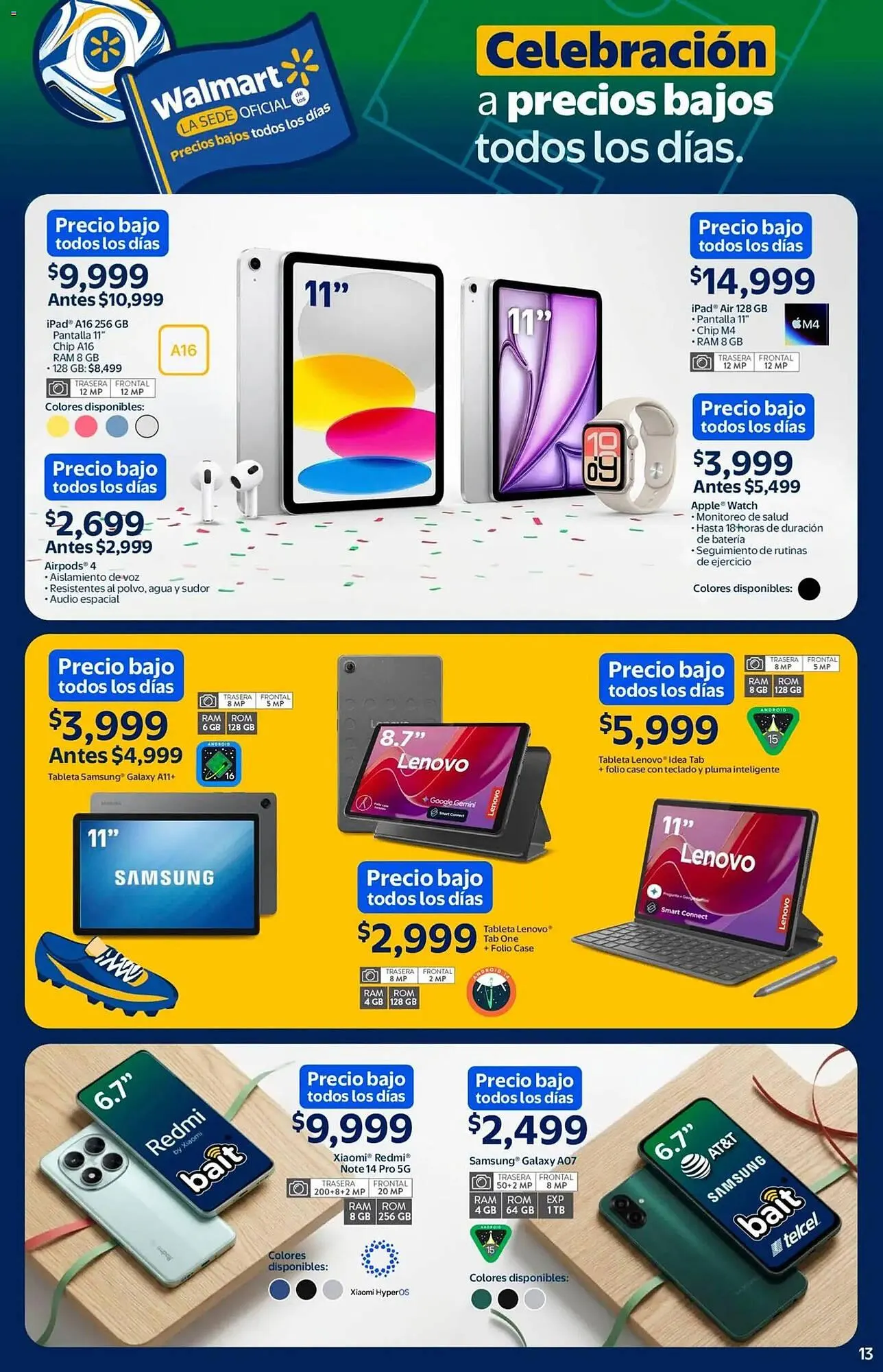 Catálogo de Folleto Walmart 25 de abril al 24 de mayo 2026 - Pagina 13