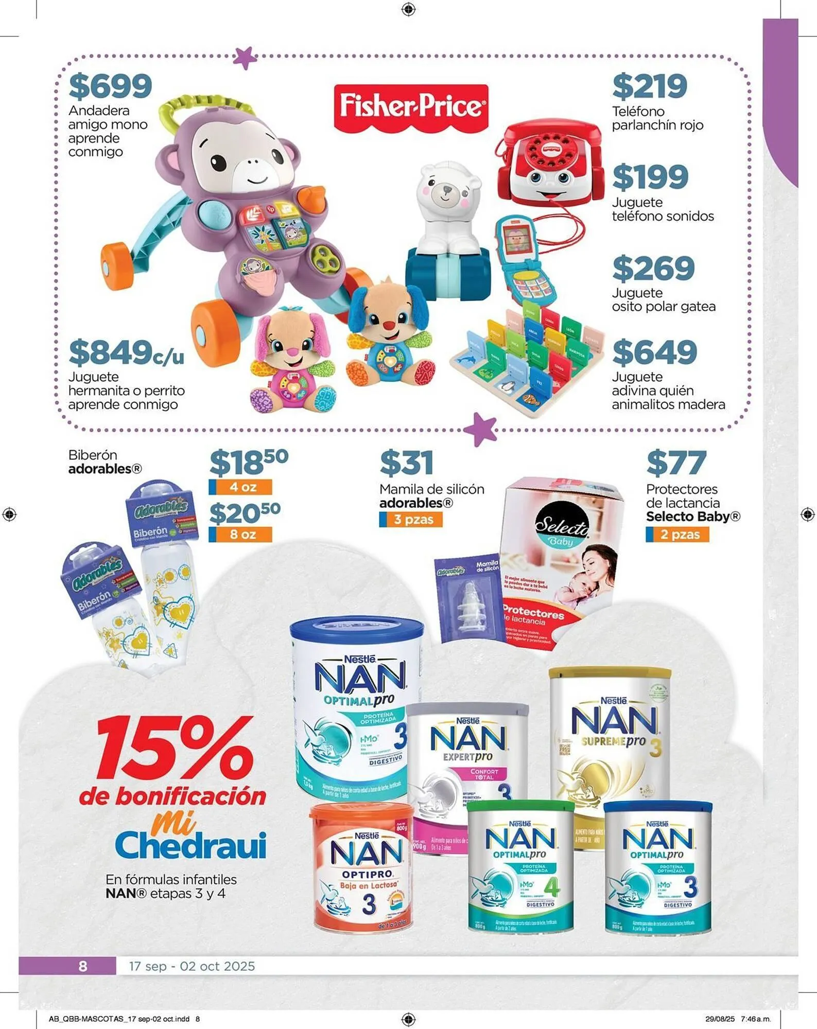 Catálogo de Folleto Chedraui 18 de septiembre al 2 de octubre 2025 - Pagina 8