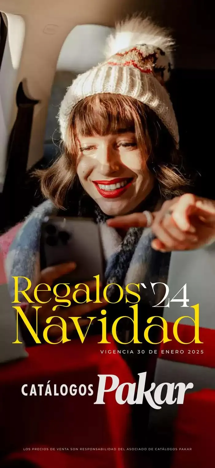 Catálogo de Pakar Regalos Navidad 15 de noviembre al 30 de enero 2025 - Pagina 1