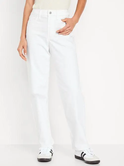 Jeans High-Waisted Wow Loose Old Navy para Mujer