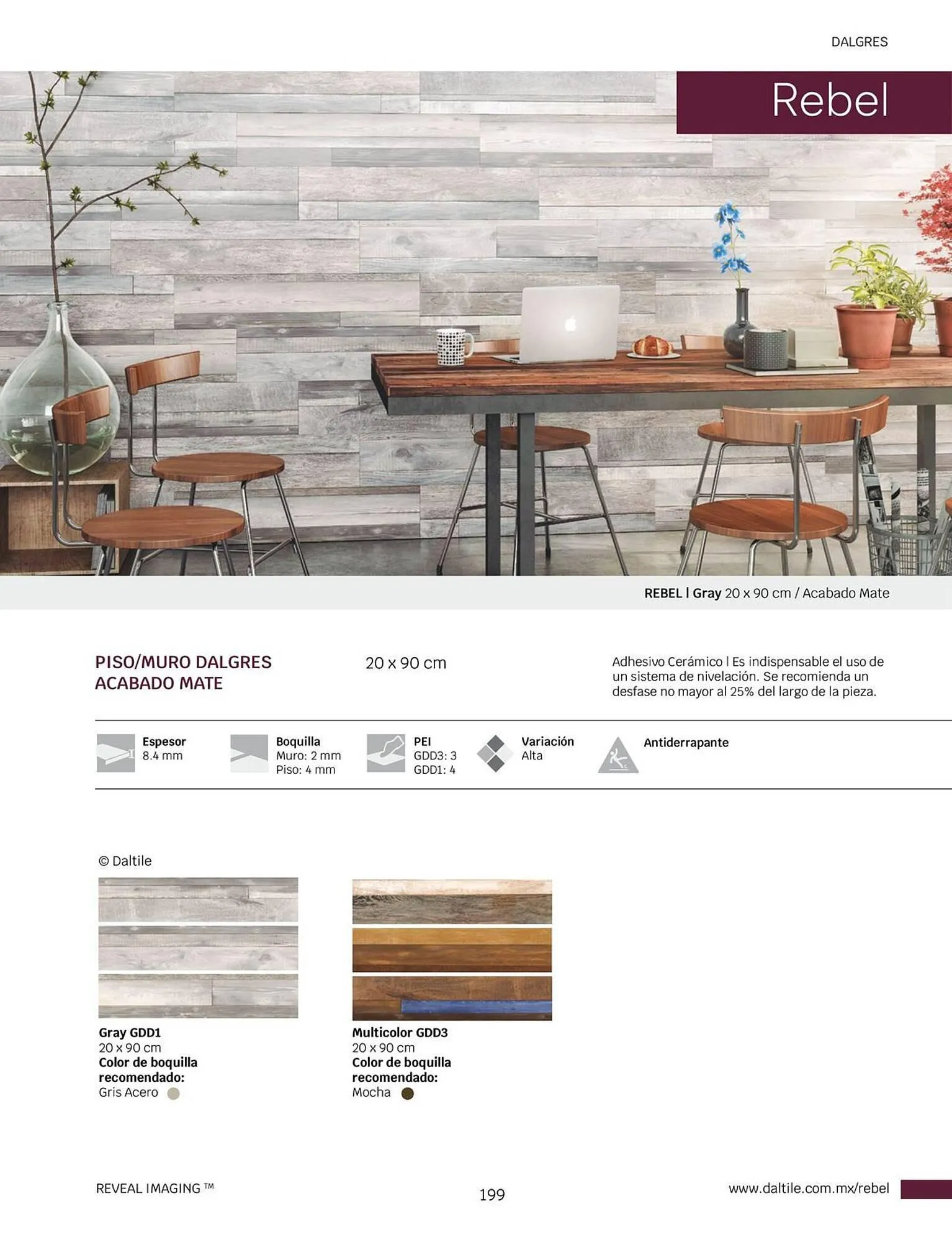 Catálogo de Catálogo Daltile 1 de enero al 31 de diciembre 2024 - Pagina 199