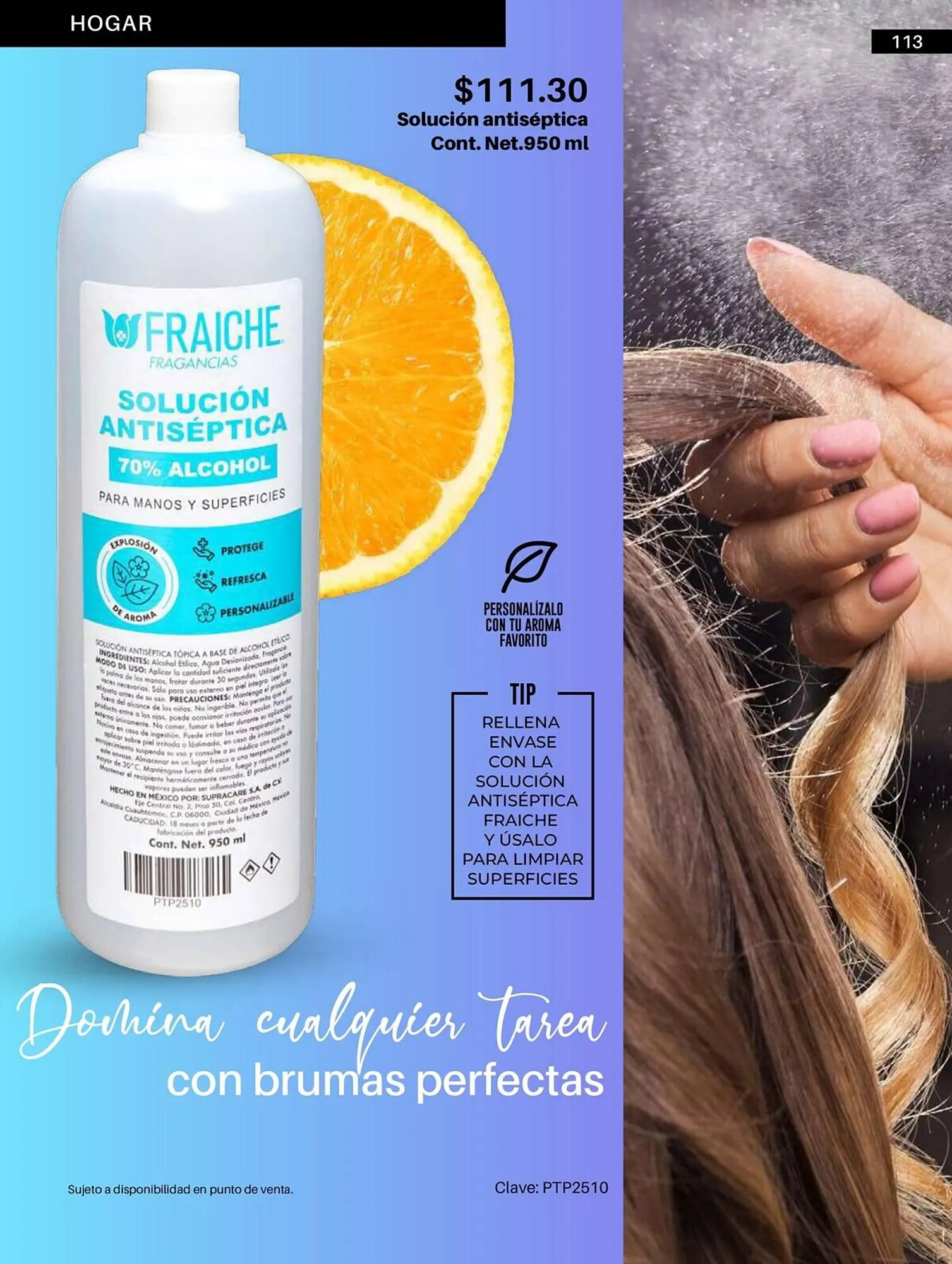 Catálogo de Catálogo Fraiche 6 de junio al 23 de septiembre 2023 - Pagina 113