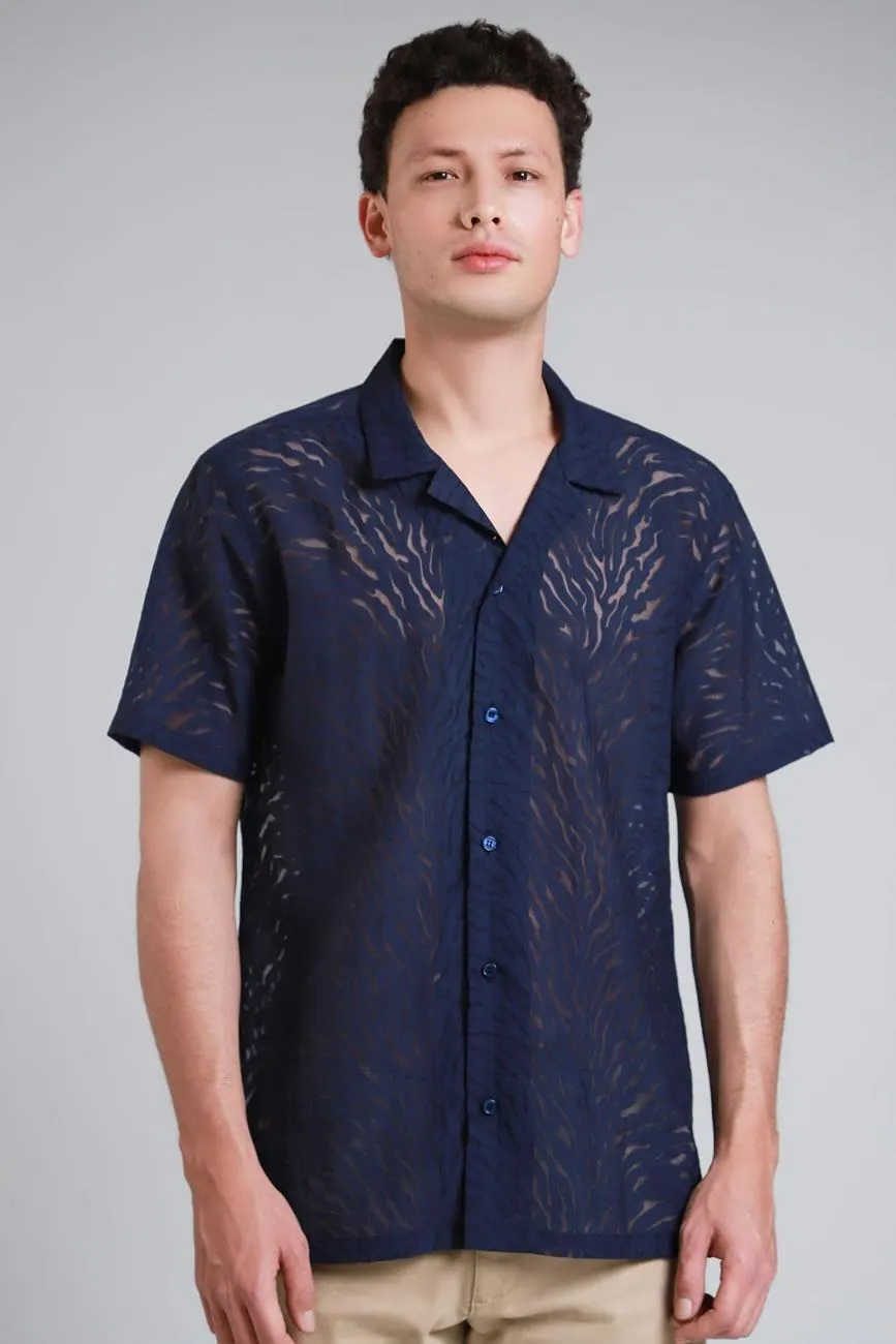 Camisa Manga Corta Devore