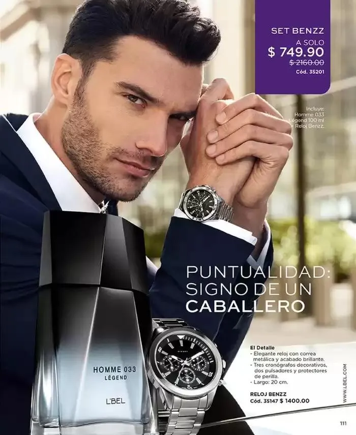 Catálogo de Catálogo L'Bel México C05 14 de febrero al 28 de febrero 2025 - Pagina 111