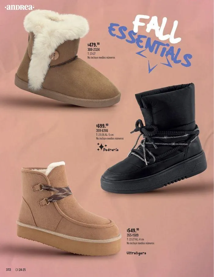 Catálogo de ANDREA - ANDREA TEENS 26 de agosto al 25 de enero 2025 - Pagina 42