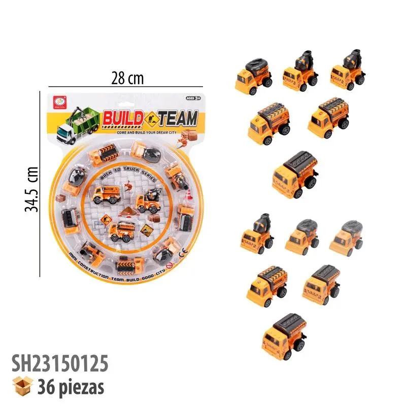 CAMIONES CONSTRUCCION FRICCION