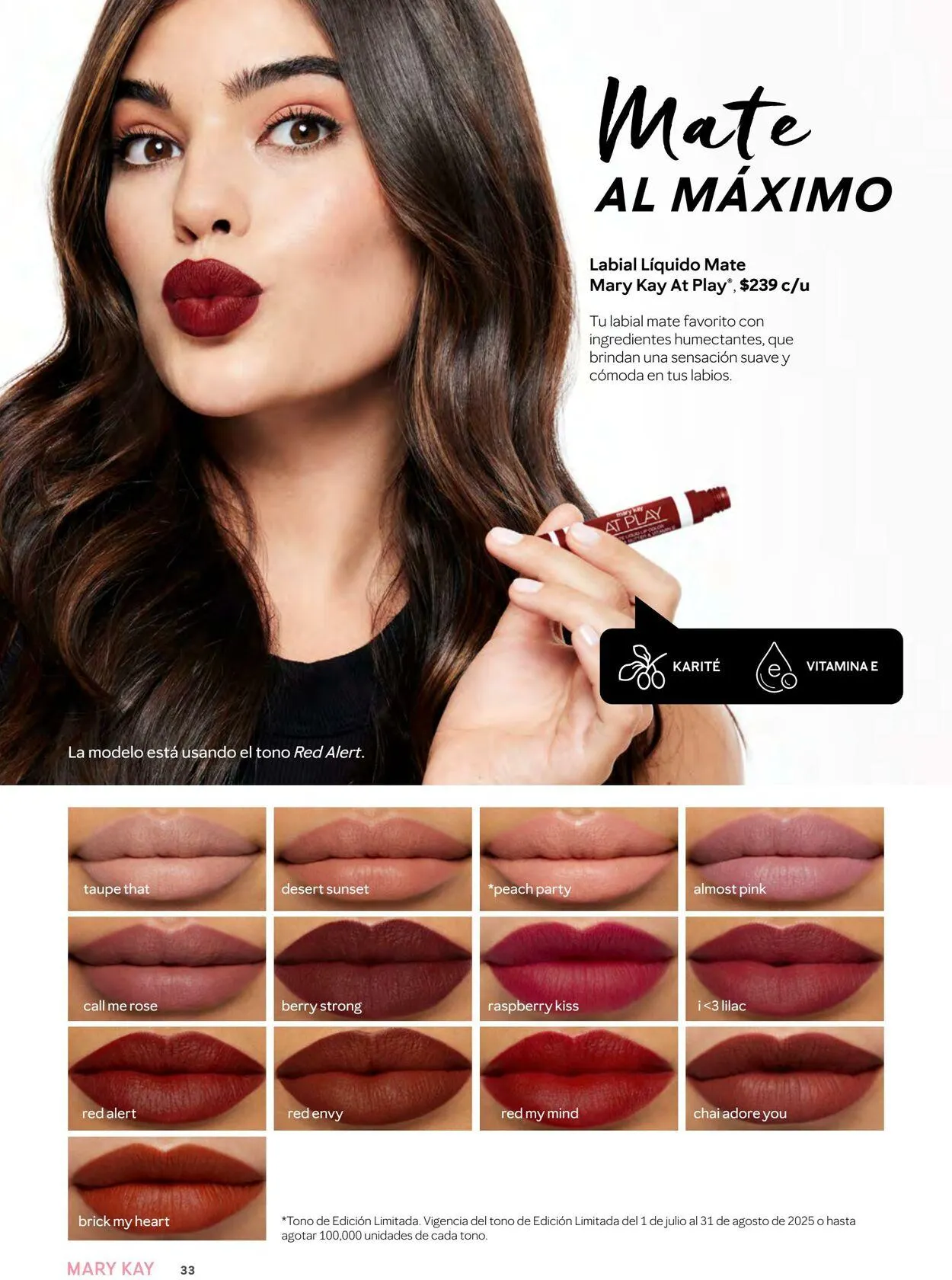 Catálogo de Mary Kay Oferta actual 1 de julio al 1 de septiembre 2025 - Pagina 33