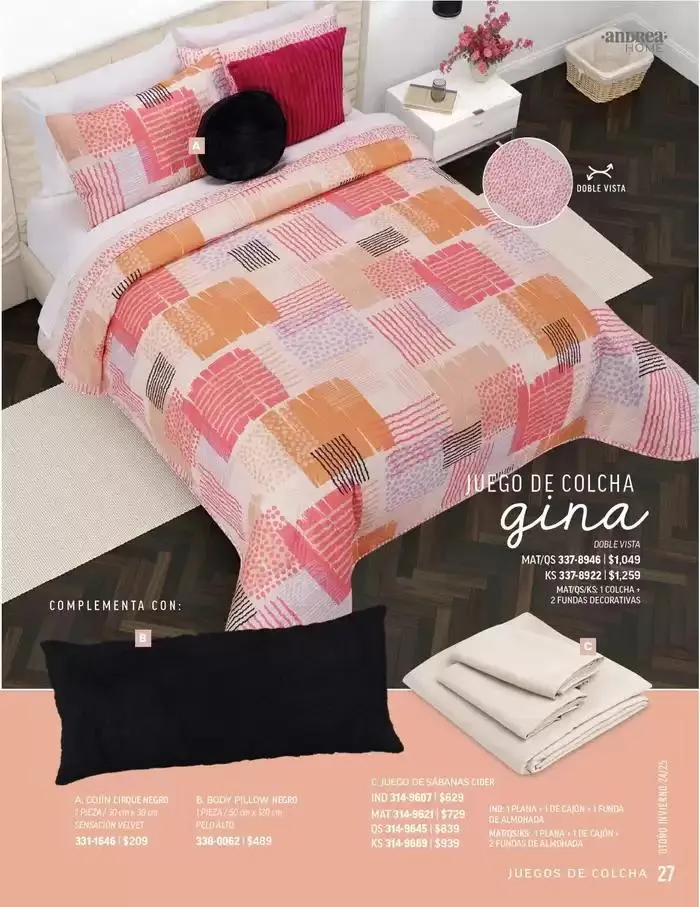 Catálogo de ANDREA - ANDREA HOME 26 de agosto al 25 de enero 2025 - Pagina 55