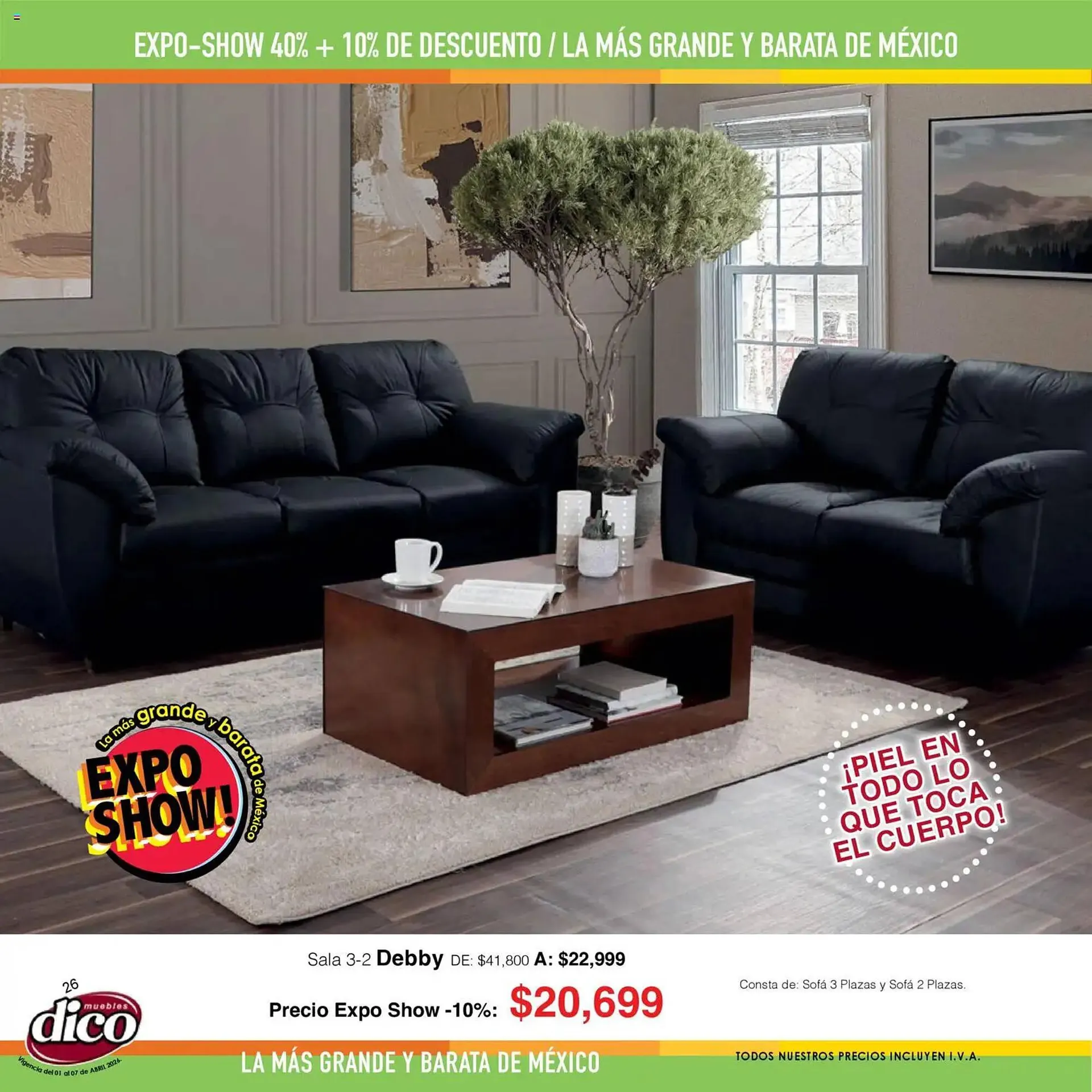 Catálogo de Catálogo Muebles Dico 1 de abril al 7 de abril 2026 - Pagina 26