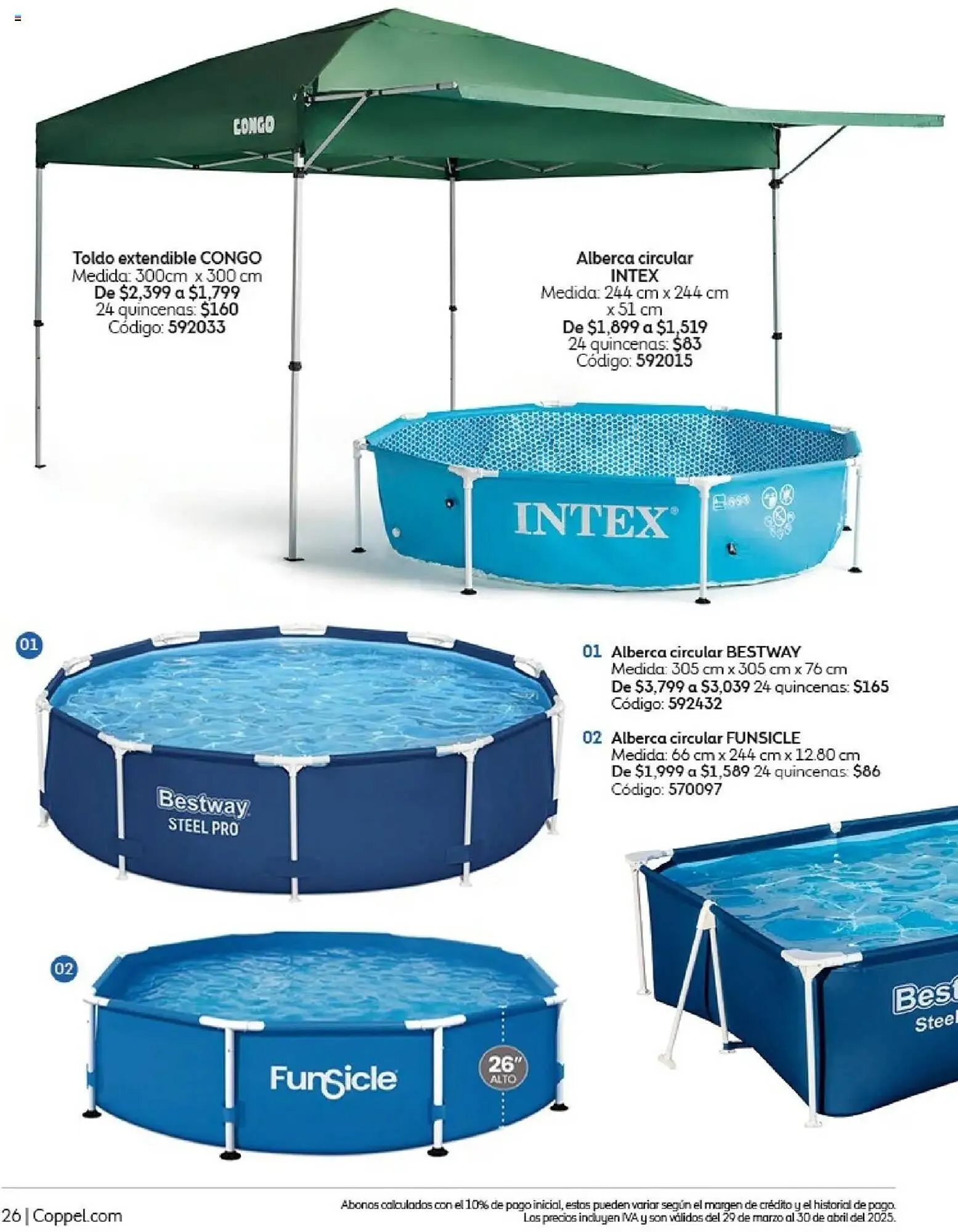 Catálogo de Catálogo Coppel 1 de abril al 30 de abril 2025 - Pagina 26