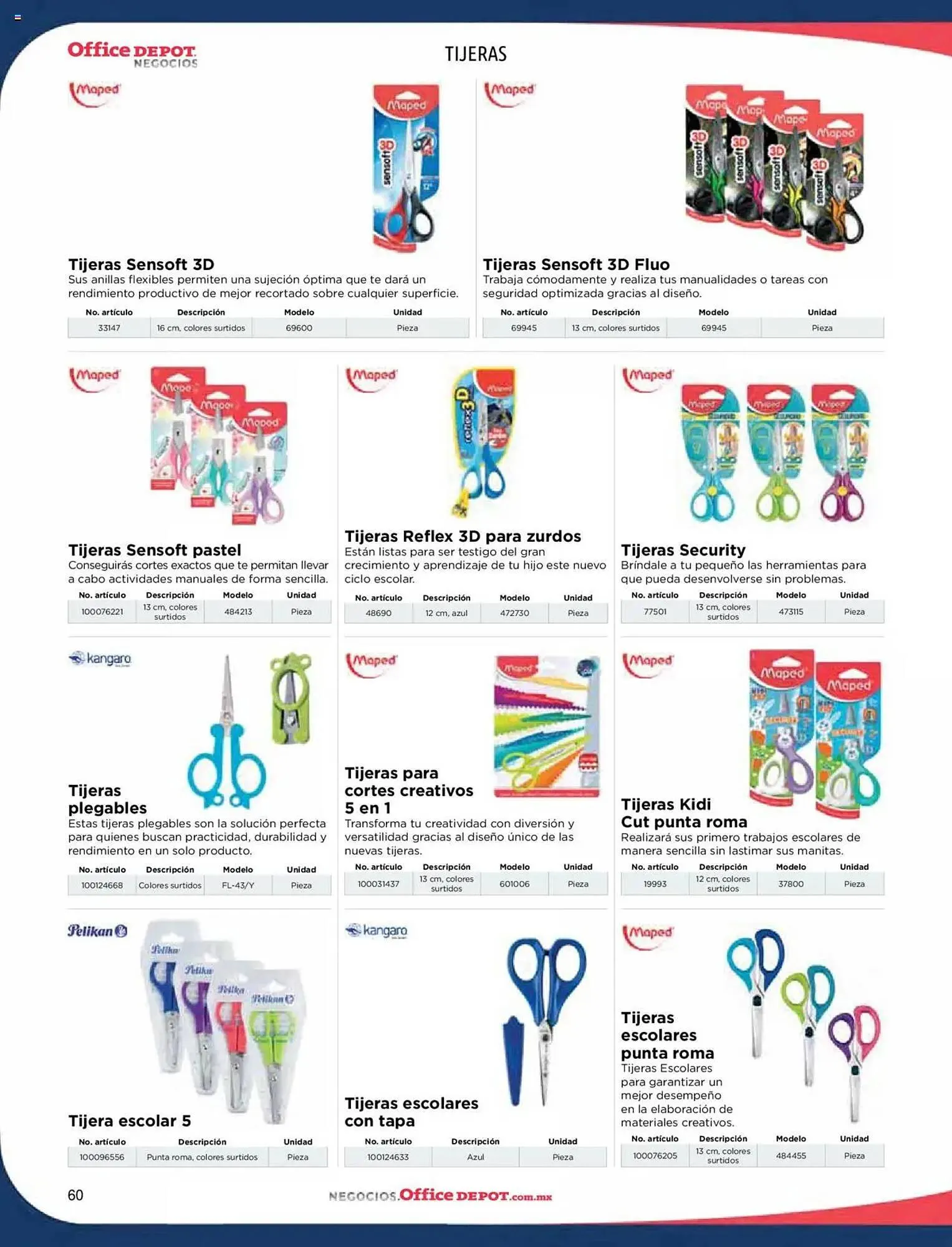 Catálogo de Catálogo Office Depot 9 de enero al 31 de diciembre 2025 - Pagina 62