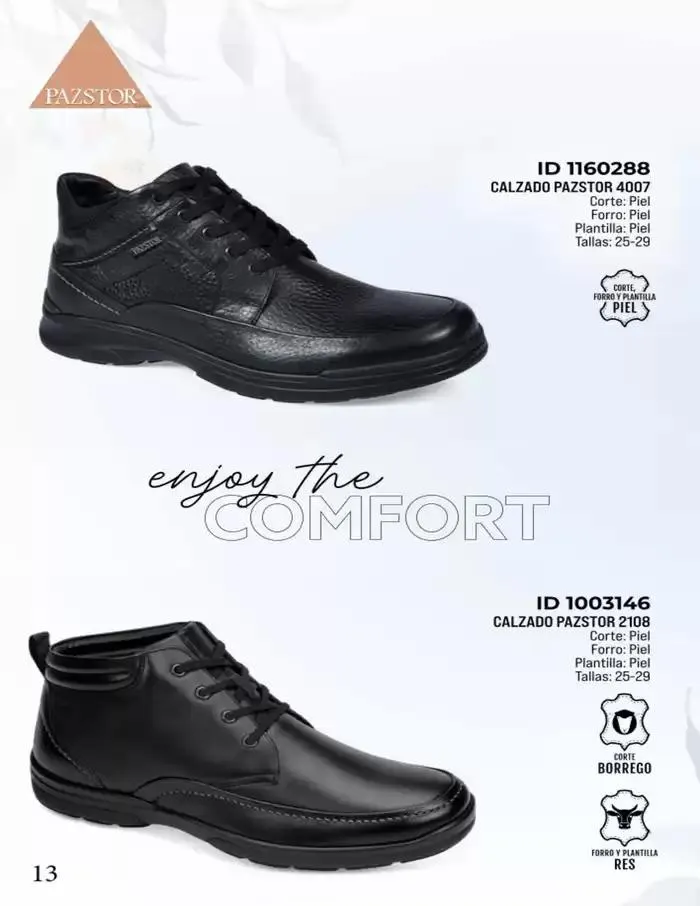 Catálogo de CALZADO ESPECIAL | ACO | 2025 | 1E 1 de abril al 30 de junio 2025 - Pagina 13