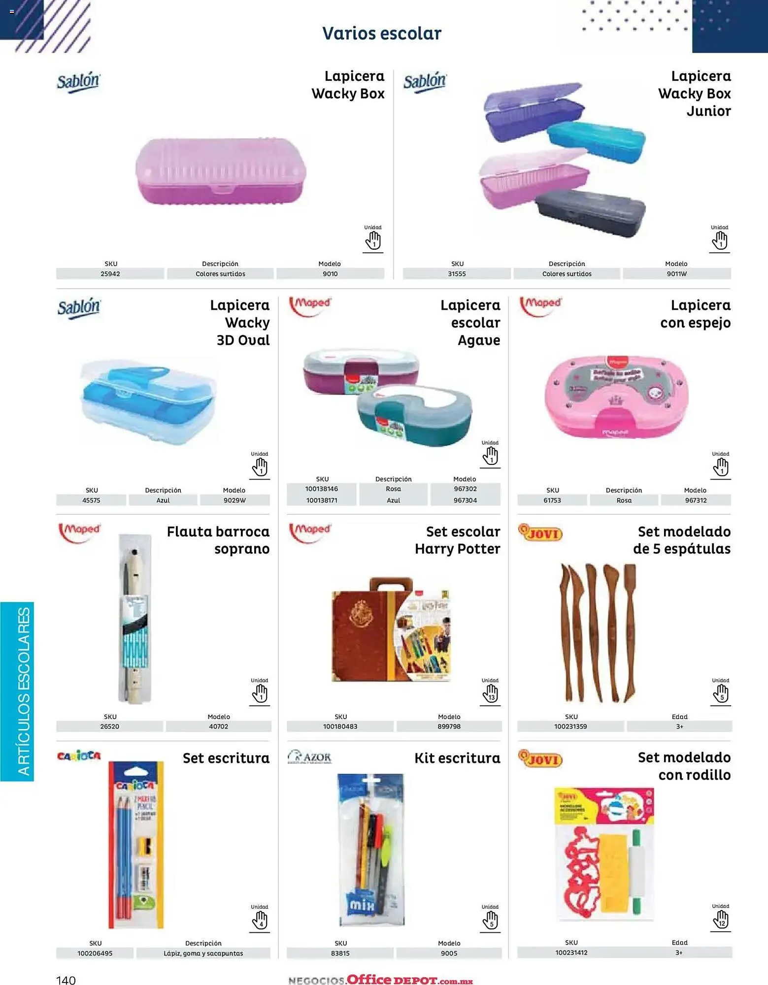 Catálogo de Catálogo Office Depot 12 de enero al 1 de enero 2027 - Pagina 142