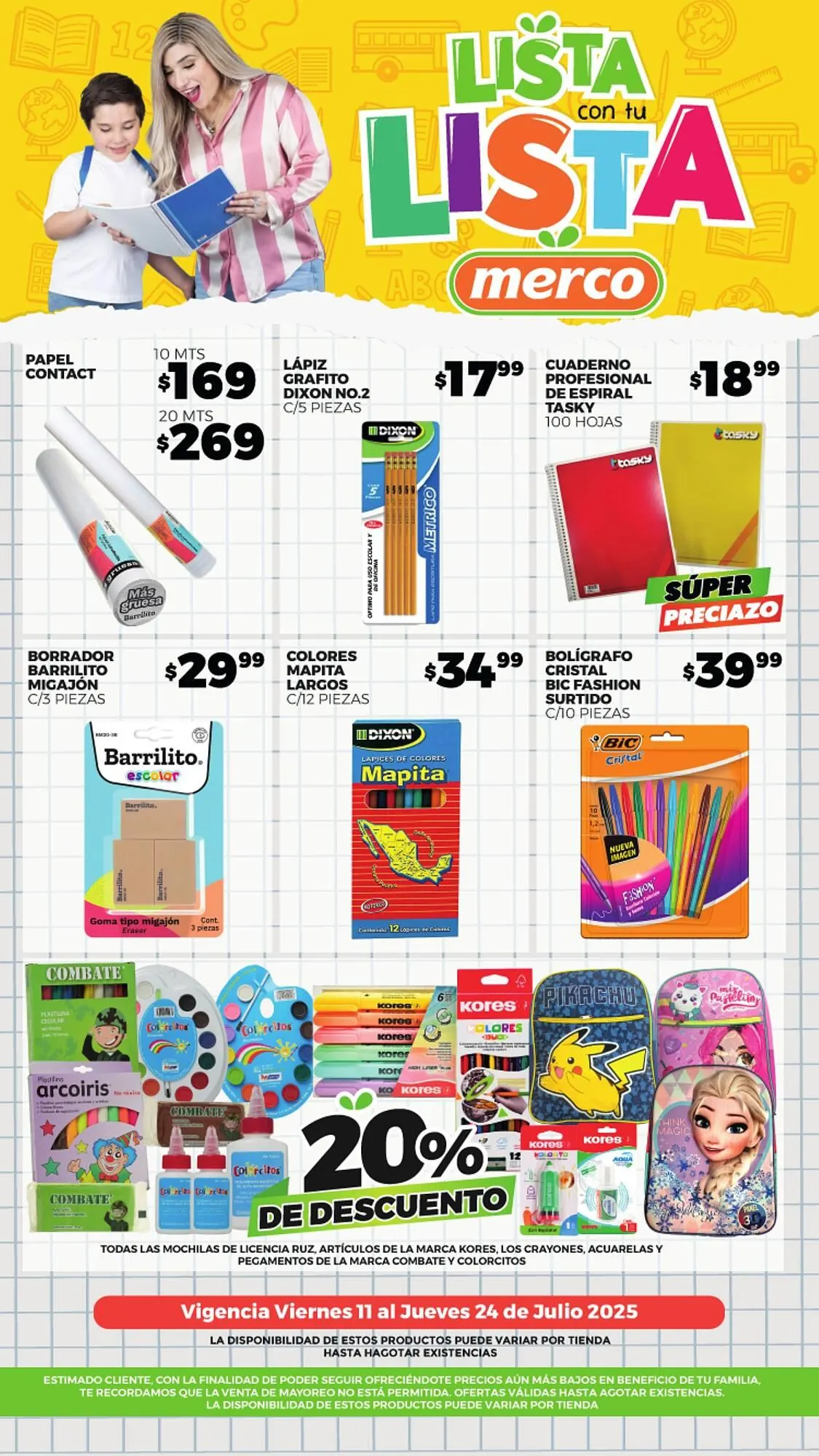 Catálogo de Catálogo Merco 11 de julio al 24 de julio 2025 - Pagina 1