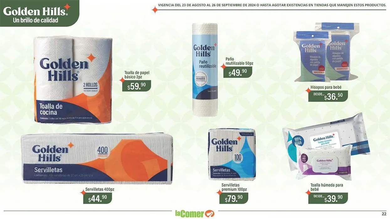 Catálogo de Golden Hills 23 de agosto al 26 de septiembre 2024 - Pagina 22
