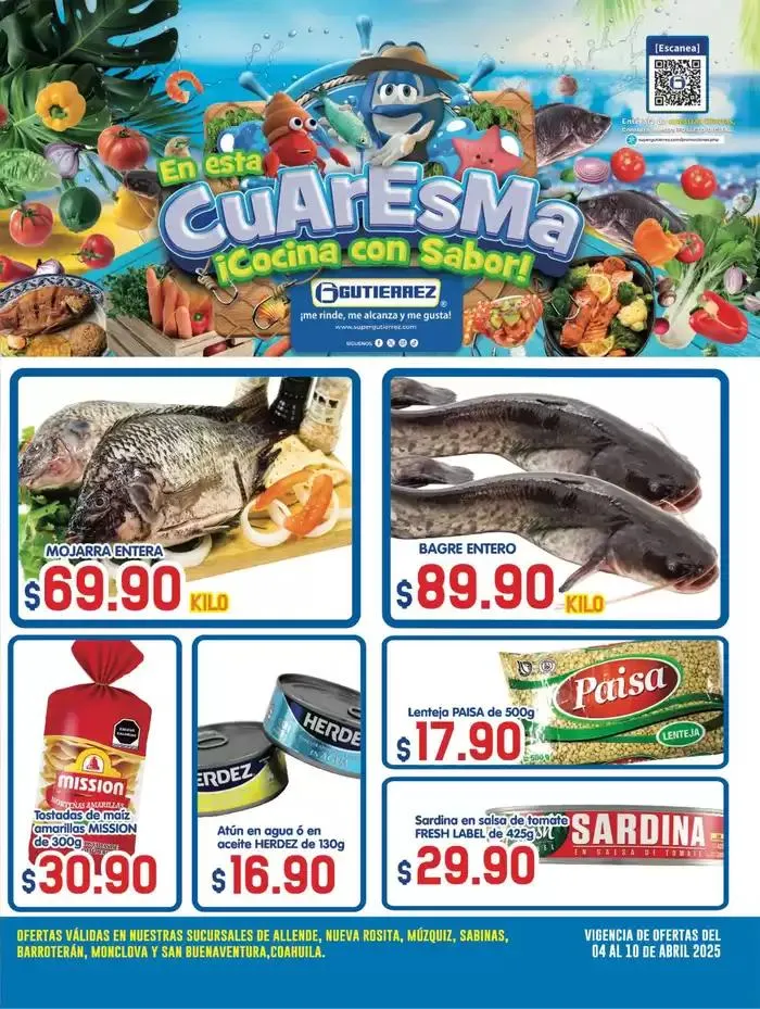 Catálogo de Ofertas principales y descuentos 4 de abril al 10 de abril 2025 - Pagina 1