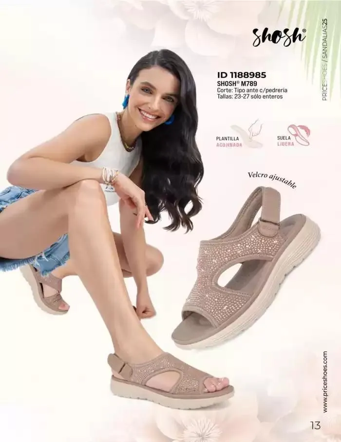 Catálogo de SANDALIAS | CONFORT | 2025 | 1E 11 de marzo al 31 de agosto 2025 - Pagina 13