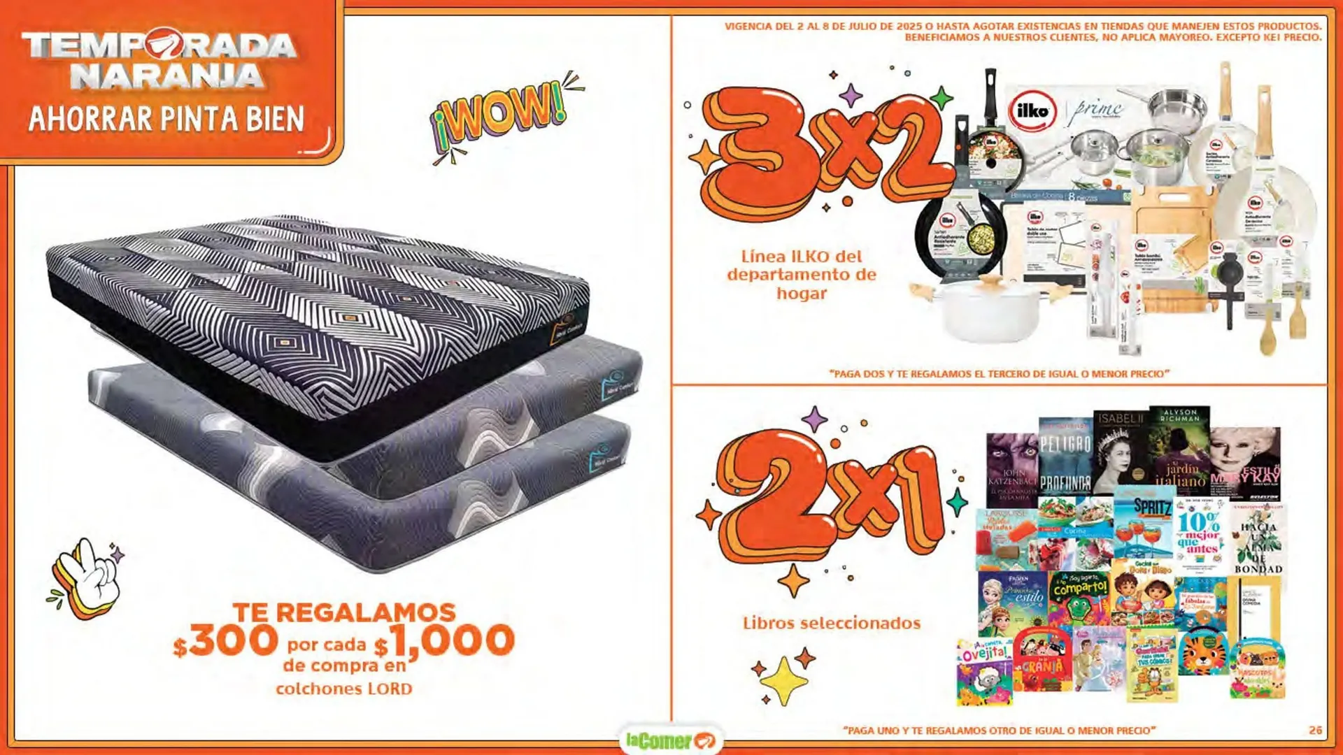 Catálogo de Catálogo La Comer 2 de julio al 8 de julio 2025 - Pagina 26