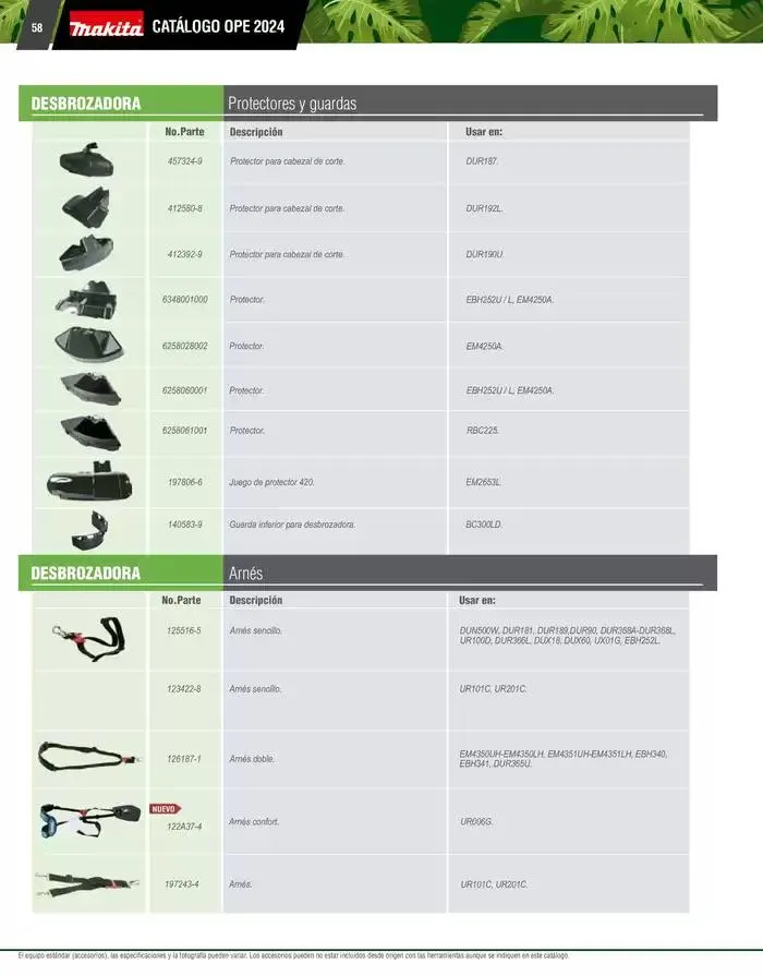 Catálogo de Catálogo OPE 8 de enero al 31 de diciembre 2025 - Pagina 58