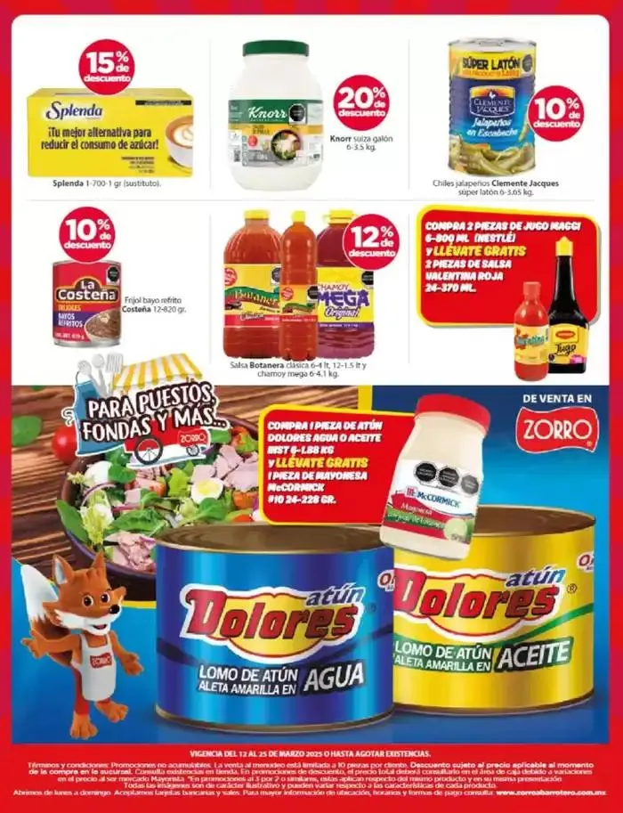 Catálogo de Folleto 26 de marzo al 31 de marzo 2025 - Pagina 14