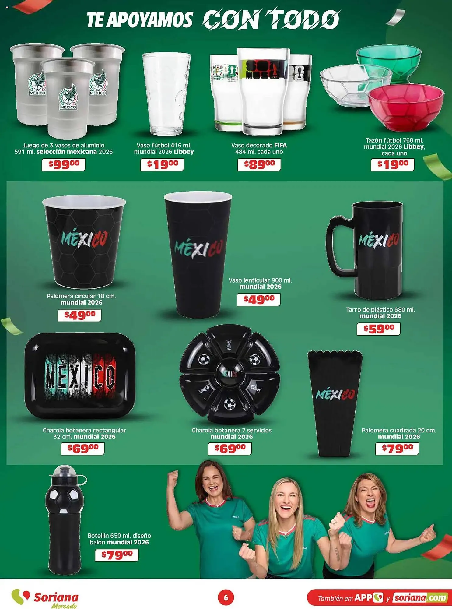 Catálogo de Folleto Soriana Mercado 26 de marzo al 14 de abril 2026 - Pagina 6