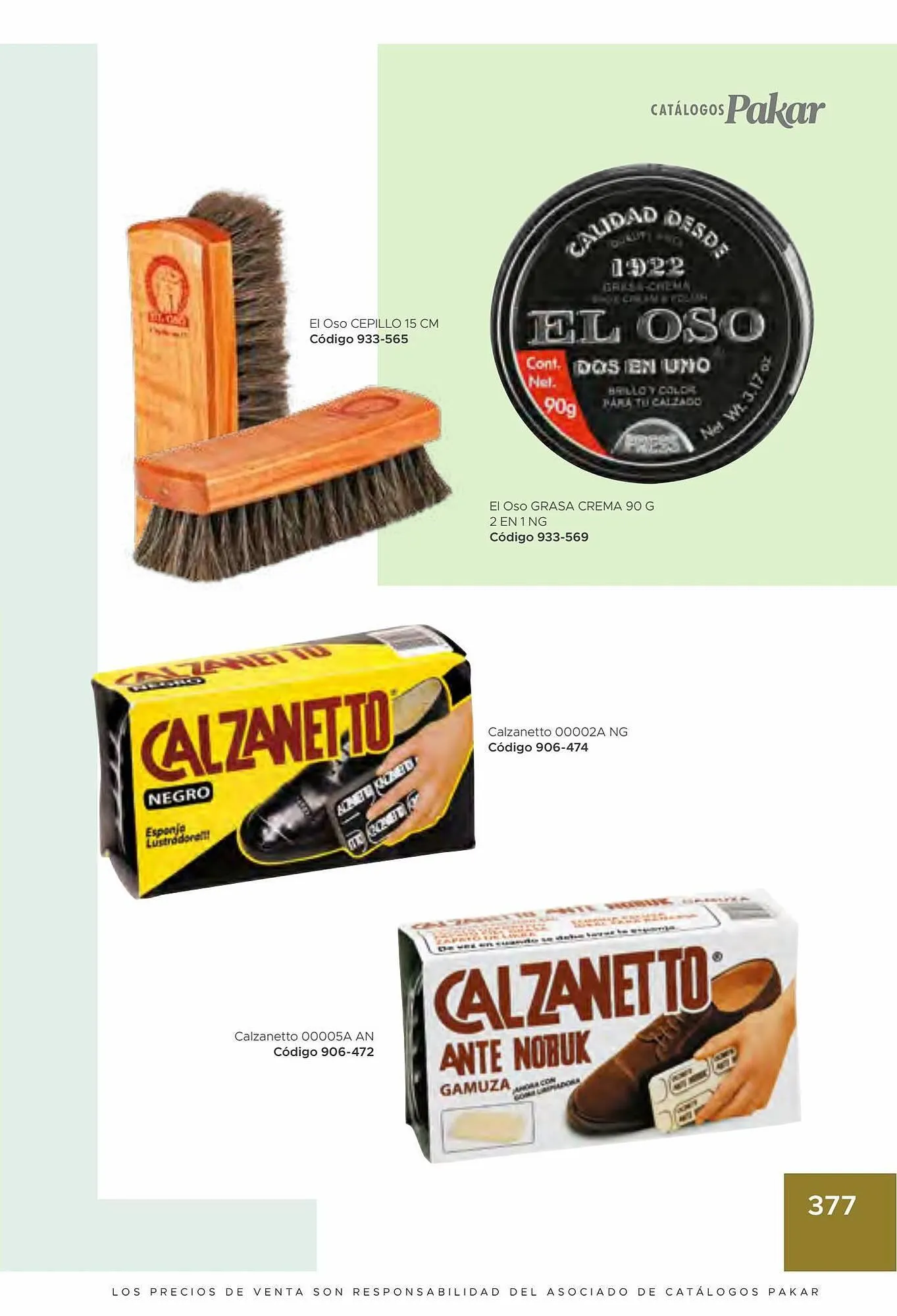 Catálogo de Catálogo SC Pakar 29 de julio al 31 de diciembre 2023 - Pagina 377