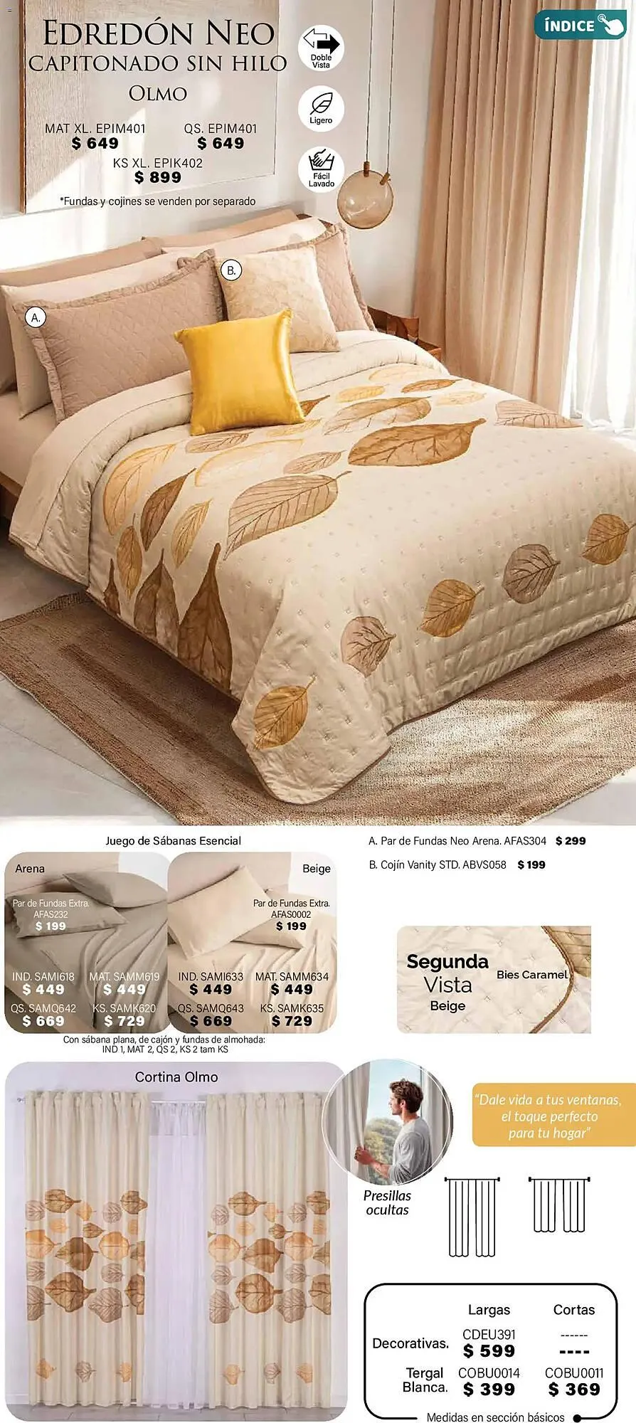 Catálogo de Catálogo Colchas Concord 1 de noviembre al 1 de febrero 2026 - Pagina 50