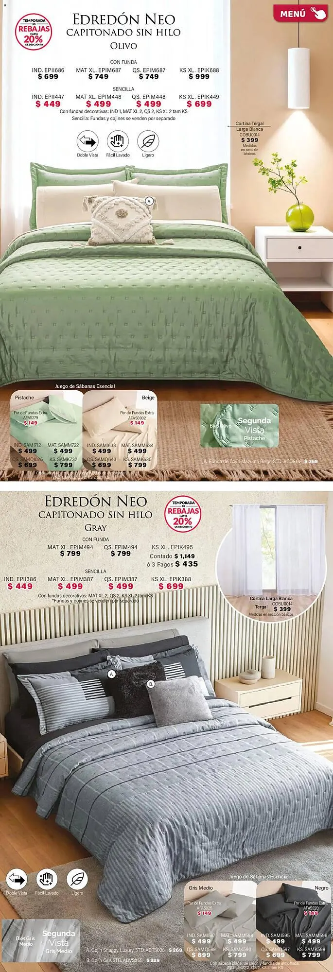 Catálogo de Catálogo Colchas Concord 1 de febrero al 2 de mayo 2026 - Pagina 24