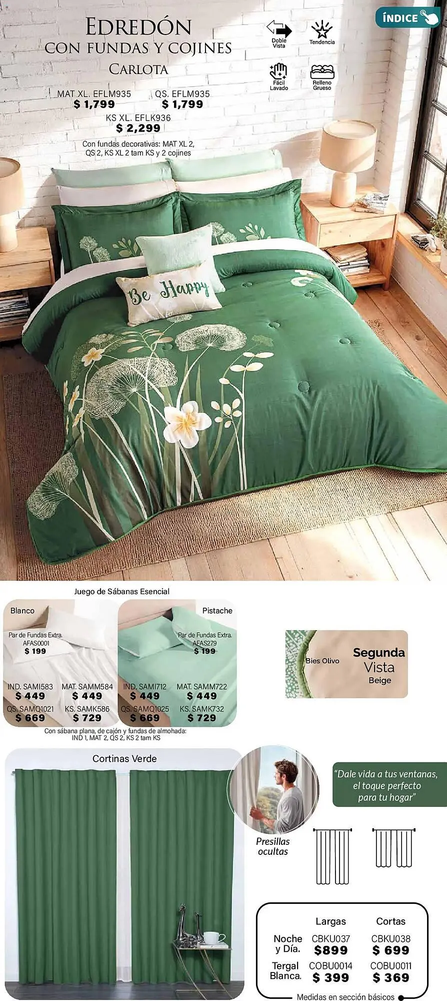 Catálogo de Catálogo Colchas Concord 1 de noviembre al 1 de febrero 2026 - Pagina 110