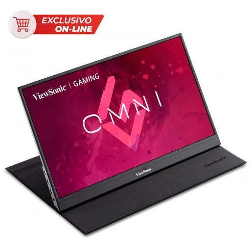 Monitor Gamer Portátil ViewSonic VX1755 Omni 17.2 pulg. FHD AMD FreeSync Premium