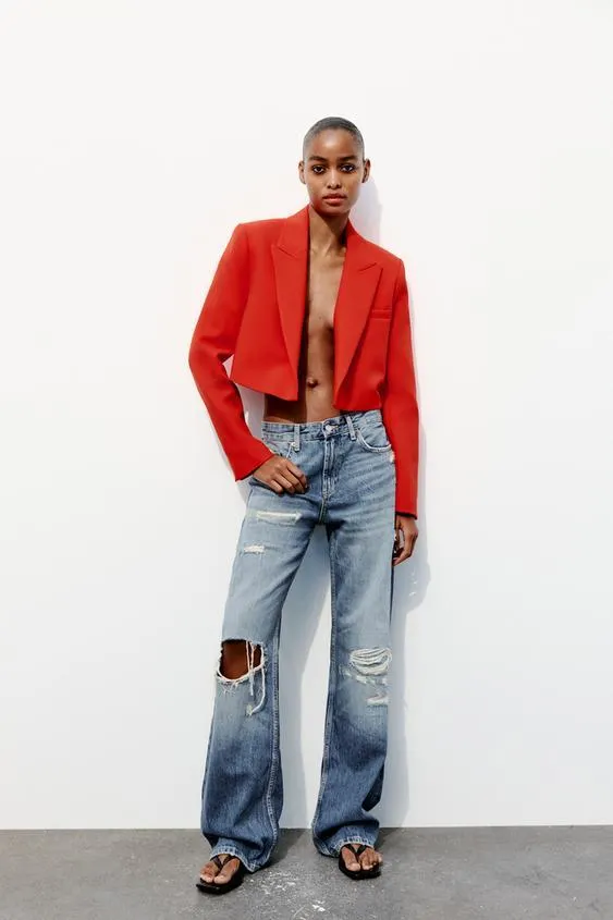 BLAZER CROPPED